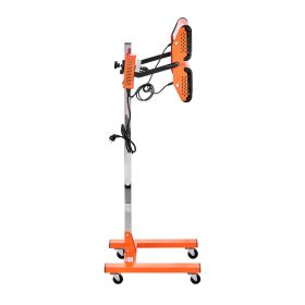 Infrared Curing Lamp, 2200W 1-60 min Timing, Auto Heating Car Curing Light with Bracket, 5.17 sq.ft Baking Area Spray Baking Booth Heaters