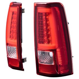 Tail Light Assembly Compatible with 2003-2006 Chevy Silverado 1500 1500 HD 2500 2500 HD 3500, 2007-2007 Chevy Classic (Default: Default)